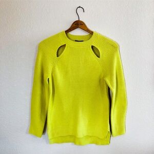NWT Express Green Wasabi Cut out sweater 🥑